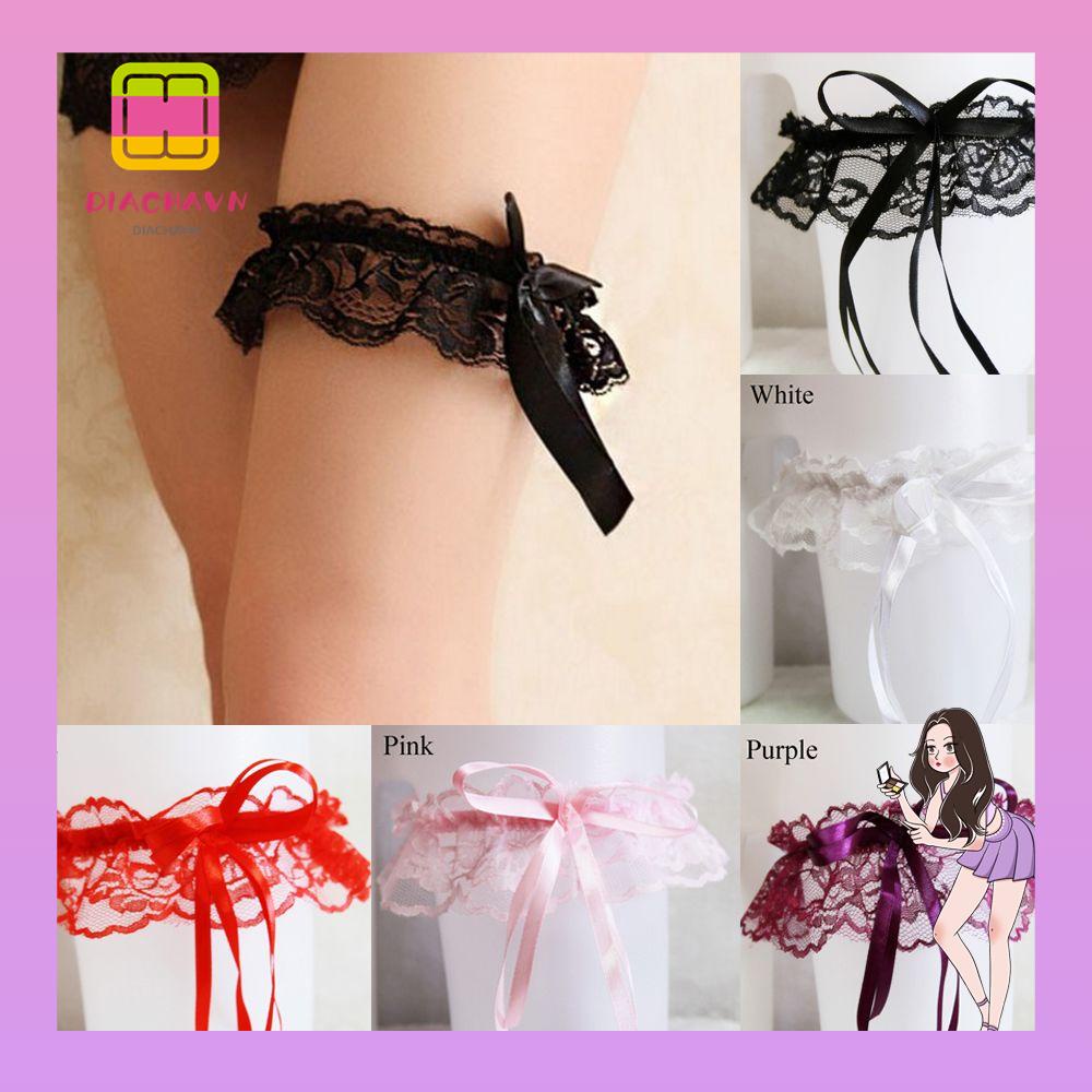 Đai Nịt Tất Chân Đính Nơ Gợi Cảm Cho Cô Dâu