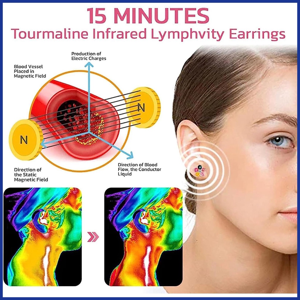 Khuyên Tai Hình Hoa Nhỏ Đính Đá Quý Tự Nhiên Màu Vàng Hồng