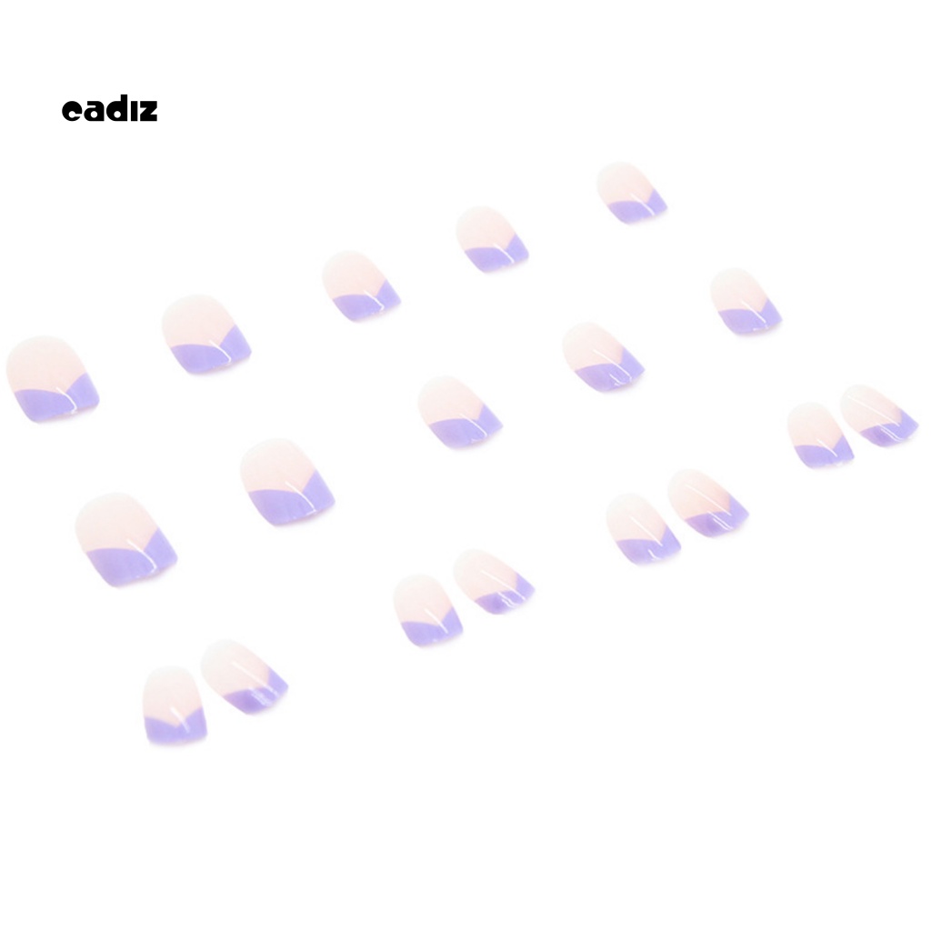 Móng Tay Giả Bằng ABS Thân Thiện Với Môi Trường Chống Mài Mòn Màu Tím Taro