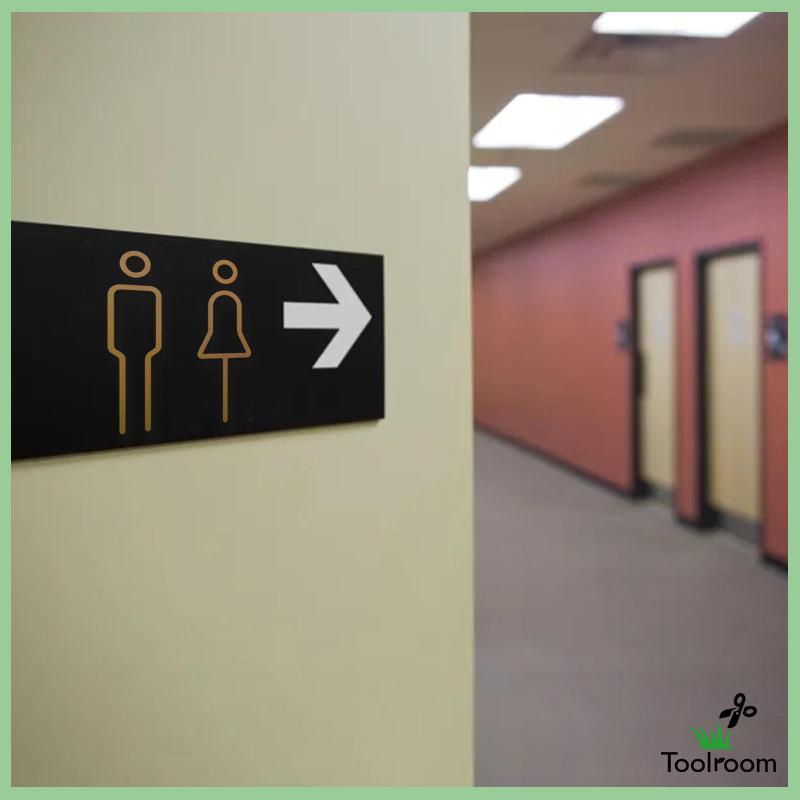 Bảng Kí Hiệu Toilet Nam Nữ Trọng Lượng Nhẹ