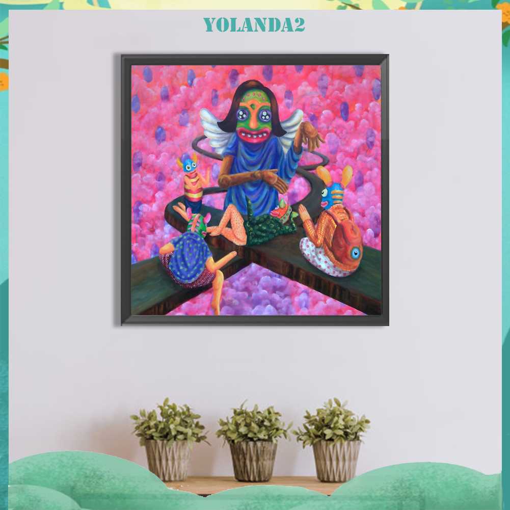 Tranh Đính Đá Kim Cương Toàn Bộ 5D DIY Hình Vẽ Thần Chết