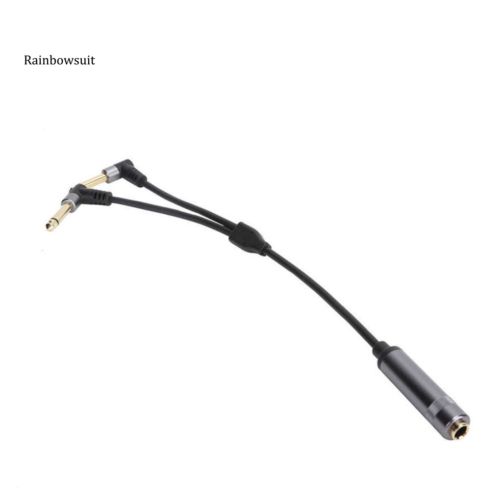 Dây Cáp Âm Thanh Trong Suốt Chống Trầy Xước Tốc Độ Cao 6.35mm Cho Guitar