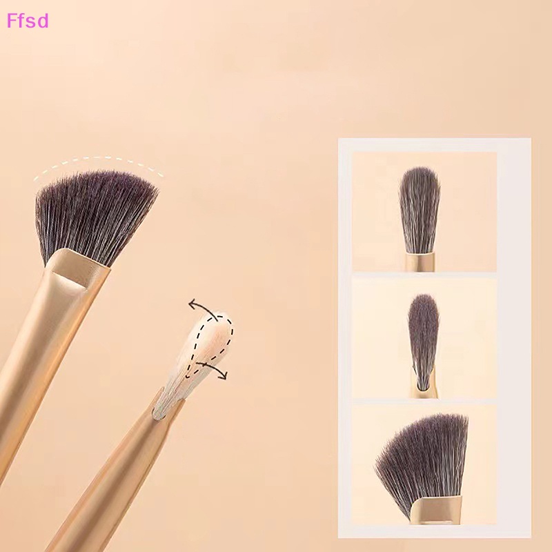 {Ffsd} Cọ Trang Điểm Hình Nửa Quạt Tạo Bóng Mũi Làm Đẹp Khuôn Mặt * Hàng Bán Chạy