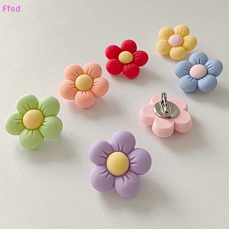 {Ffsd} Hàng Bán Chạy 2 Trâm Cài Áo Hình Cánh Hoa Nhỏ Dành Cho Trẻ Em