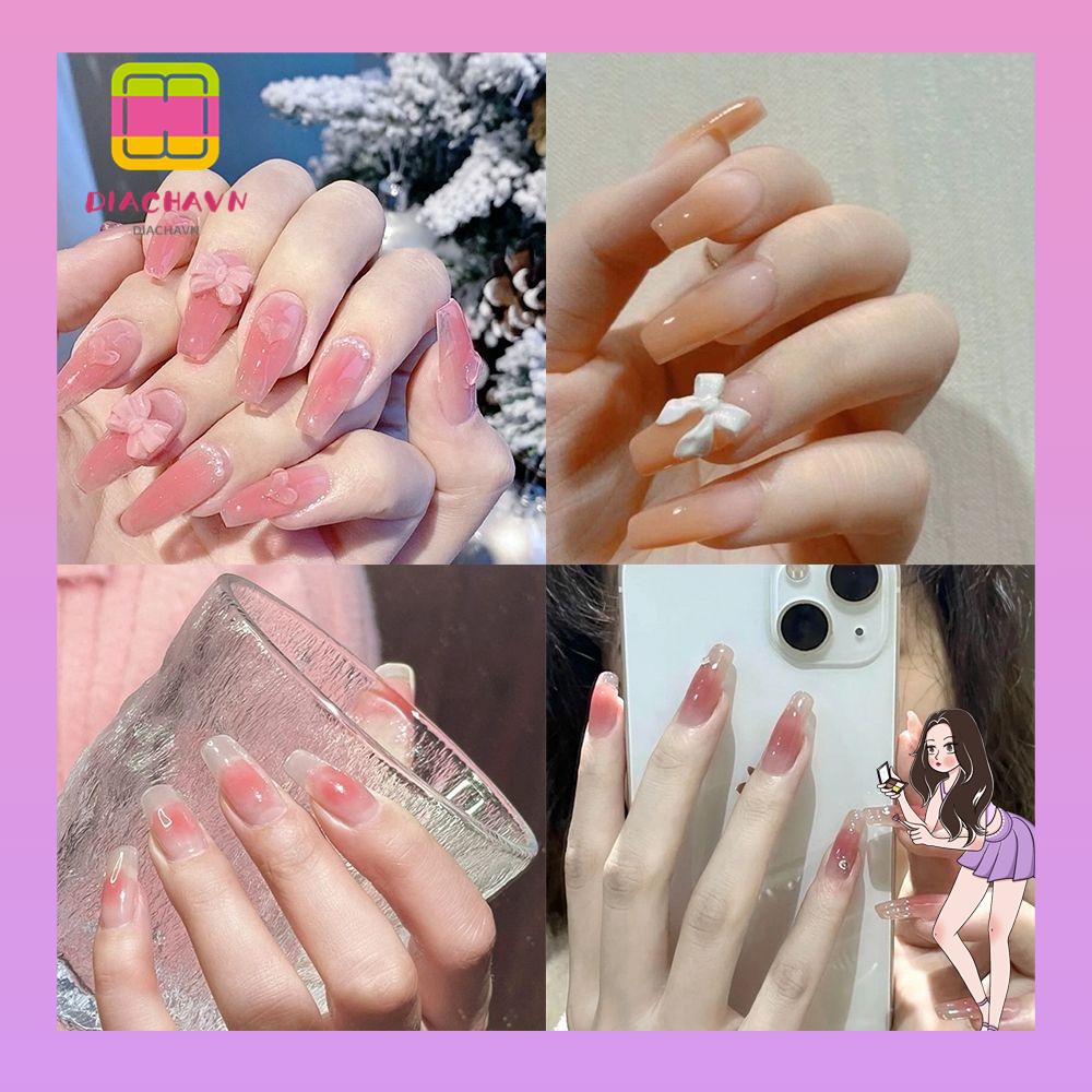 Hộp 24 Móng Tay Giả Múa Ba Lê Chuyên Dụng