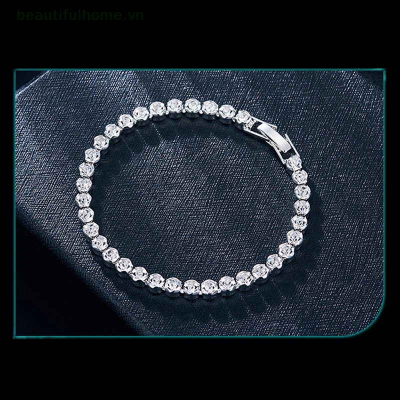 [beautifulhome] Vòng Tay Chuỗi Hạt Đá Zircon Nhỏ Thời Trang Làm Quà Tặng Tiệc Cưới / Bạn Bè [beauty]