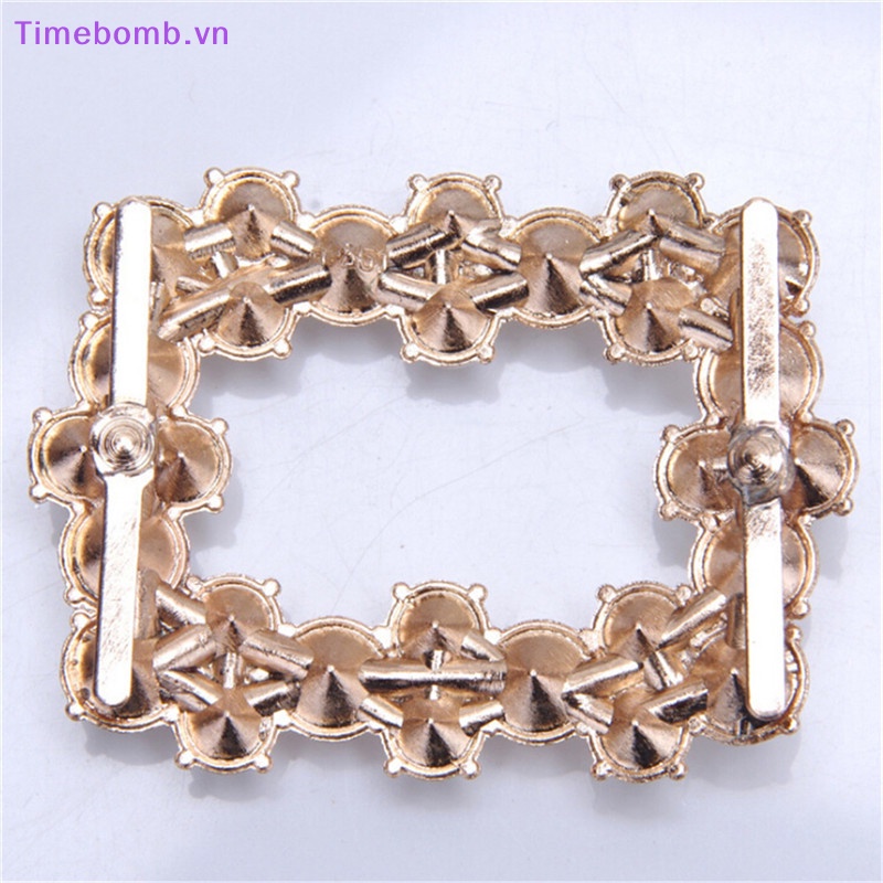 # Túi Đeo Chéo Thời Trang Hàn Cho Nữ # 1 Kẹp Kim Loại Đính Đá Và Ngọc Trai Giả Trang Trí Giày Cho Cô Dâu