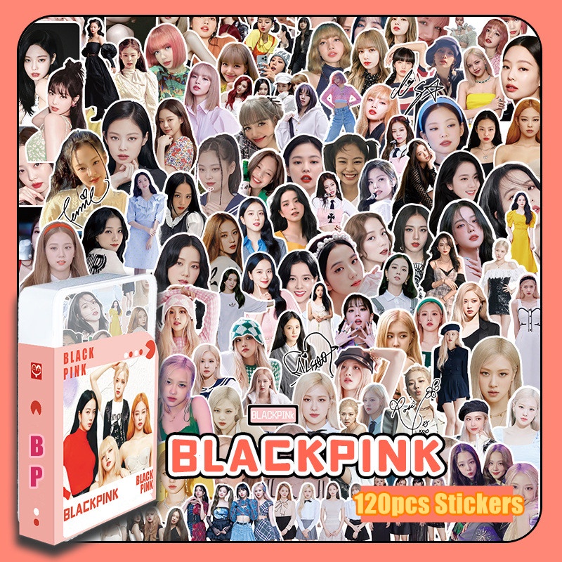 120 Cái / hộp BP Hình Dán Laptop Điện Thoại Hành Lý DIY Trang Trí BP Paster