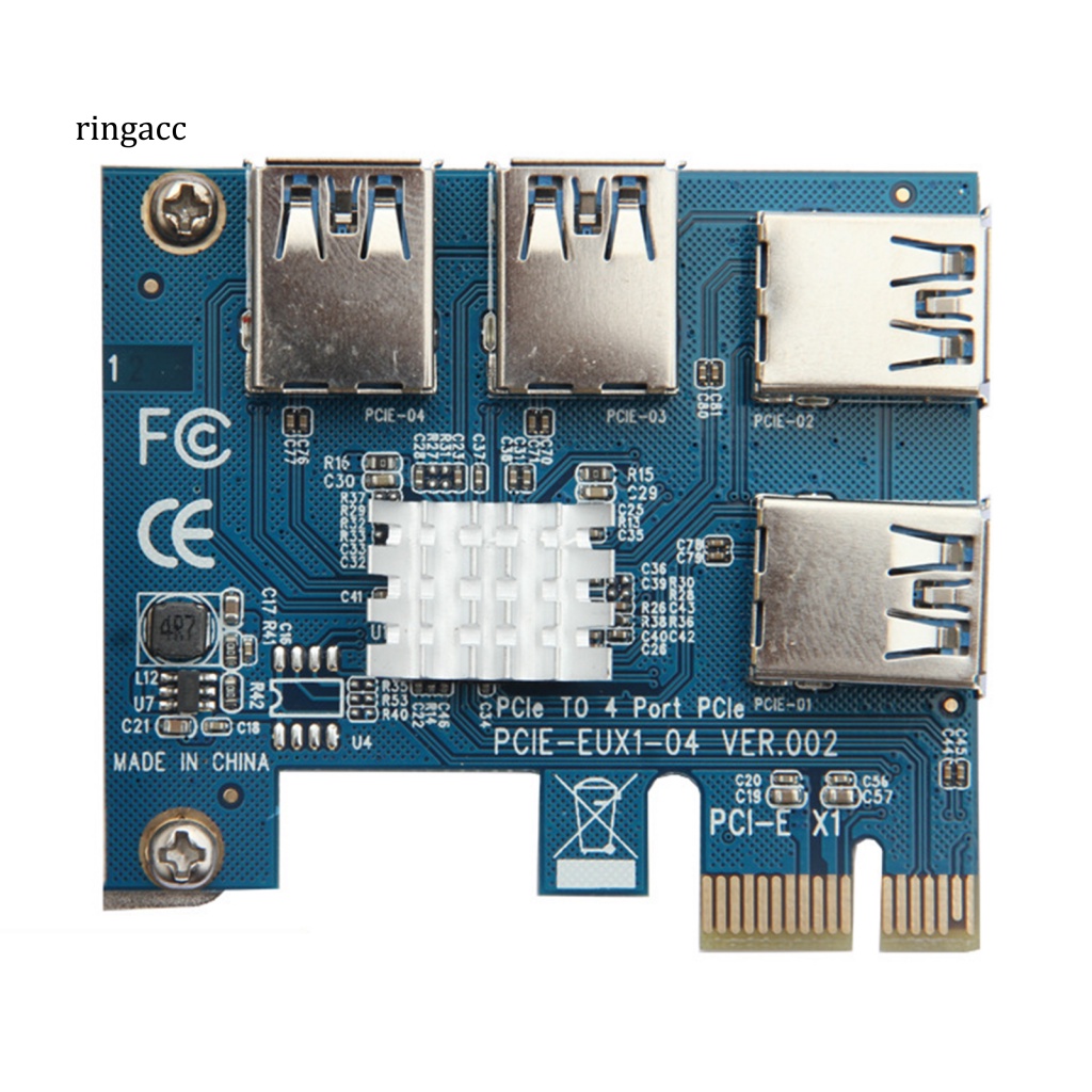Card Mở Rộng Ổn Định Tốc Độ Cao PCB PCIE 009s 1x Sang 16x USB 3.0