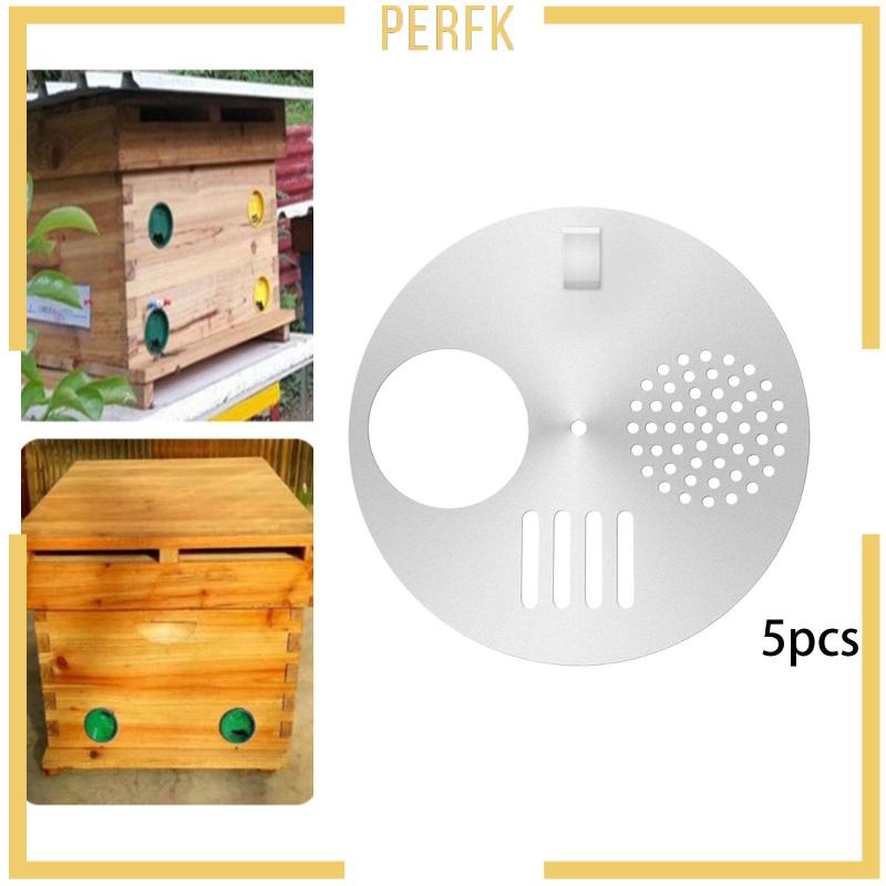 Set 5 Khung Kim Loại Bảo Vệ Cửa Hộp Đựng Ong Tiện Dụng