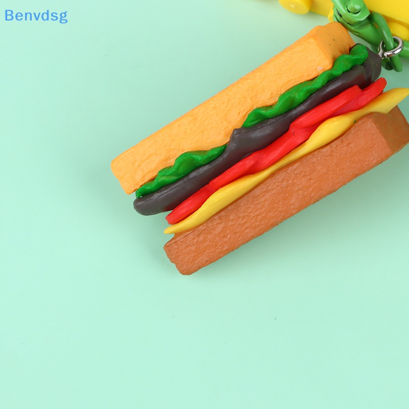 Benvdsg > Móc Khóa Hình Bánh Hamburger Khoai Tây Chiên Bánh Quy Ba Lô Sáng Tạo Dễ Thương Làm Quà Tặng Cho Học Sinh