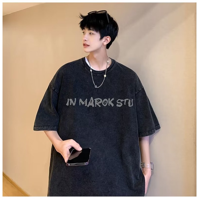 Áo Thun Nam Tay Ngắn In Hình Thiên Thần Cá Tính