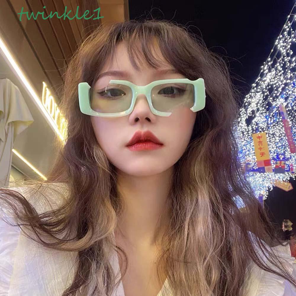 Kính Mát Hình Chữ Nhật Nhiều Màu Sắc Phong Cách Hiện Đại Cho Nữ