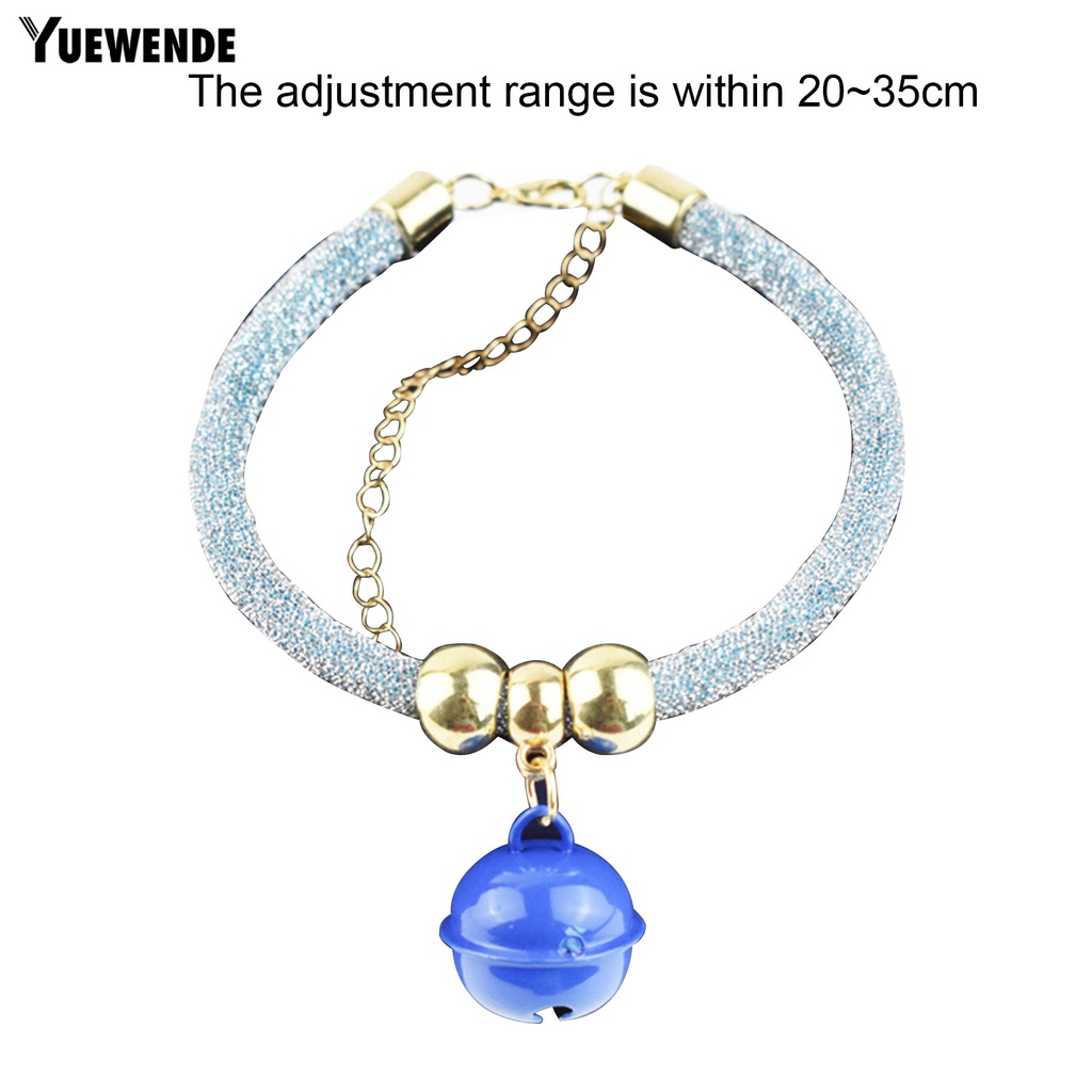 Vòng Cổ YQ.E Có Thể Điều Chỉnh Kèm Chuông Trang Trí Cho Thú Cưng