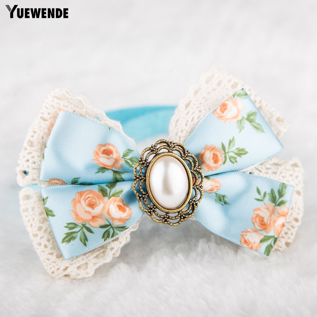 Vòng Đeo Cổ Họa Tiết Hoa Xinh Xắn Cho Thú Cưng YQ.E