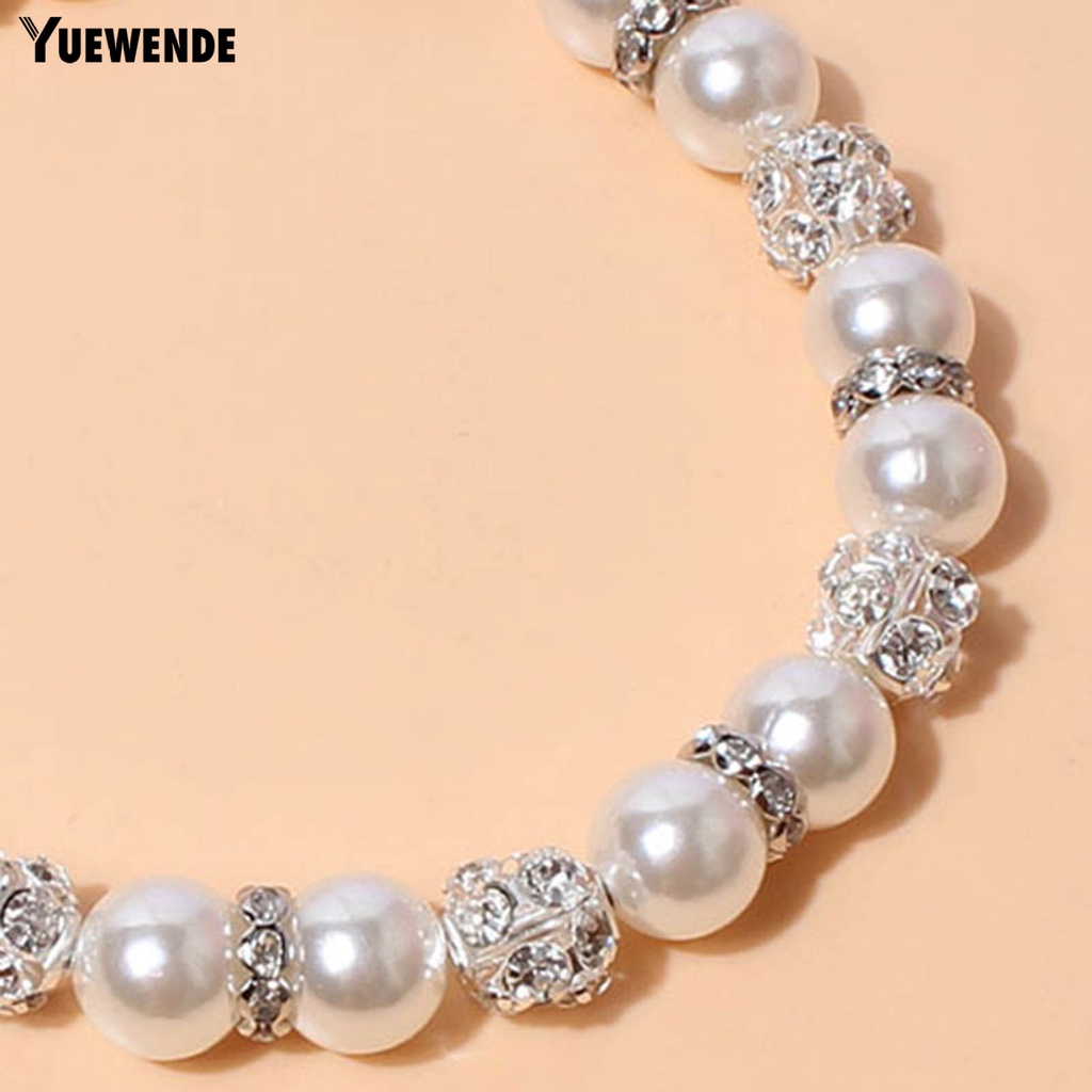 Vòng Cổ Đính Hạt Ngọc Trai Giả Cho Thú Cưng