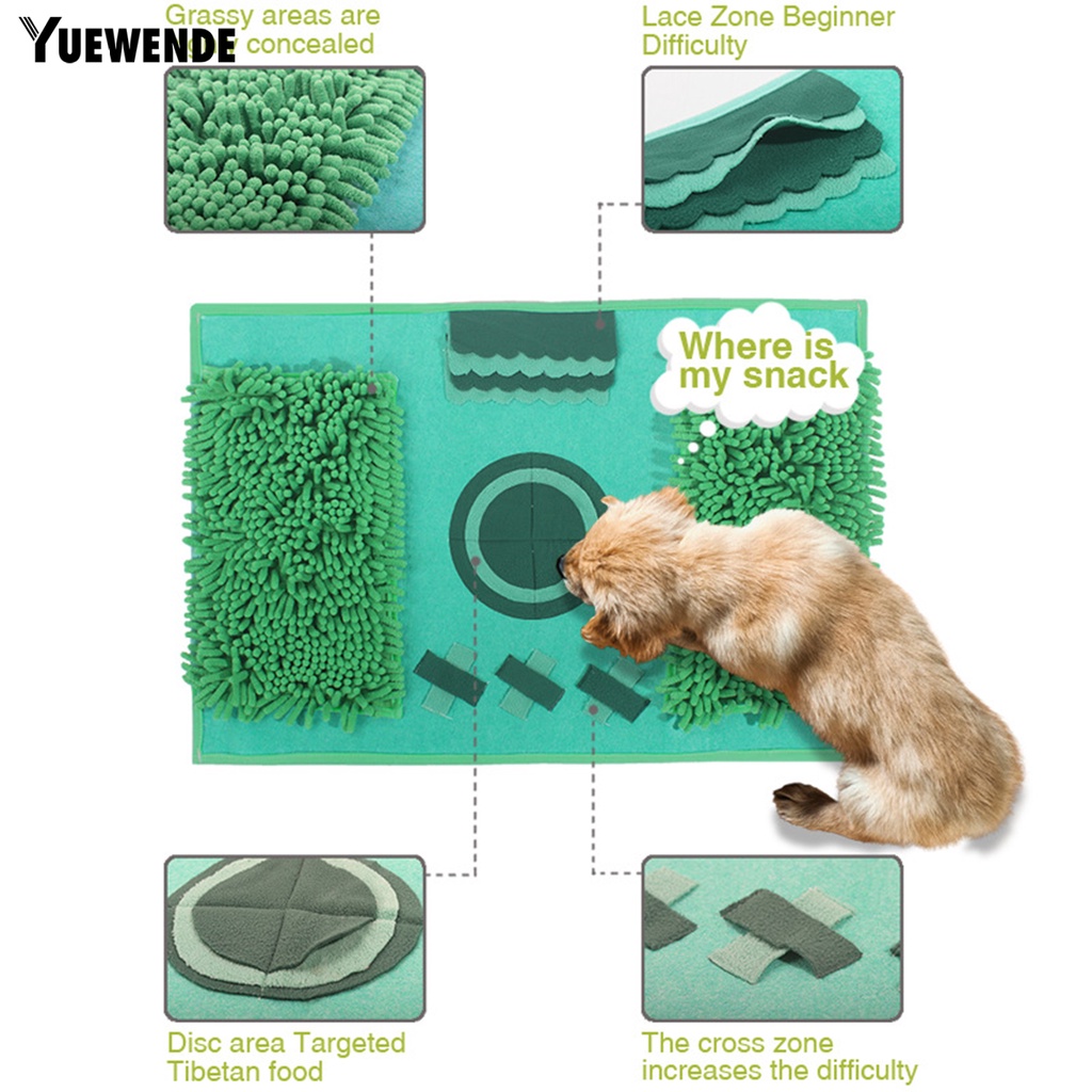 Thảm Lót Huấn Luyện Cún Cưng Chống Cắn Giảm Căng Thẳng Tự Nhiên