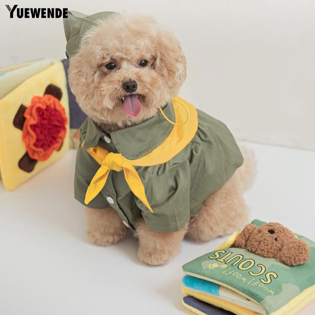 Sách Đồ Chơi YQ.E Mềm Mại Giảm Căng Thẳng Hiệu Ứng Âm Thanh Họa Tiết Hoạt Hình Dành Cho Thú Cưng