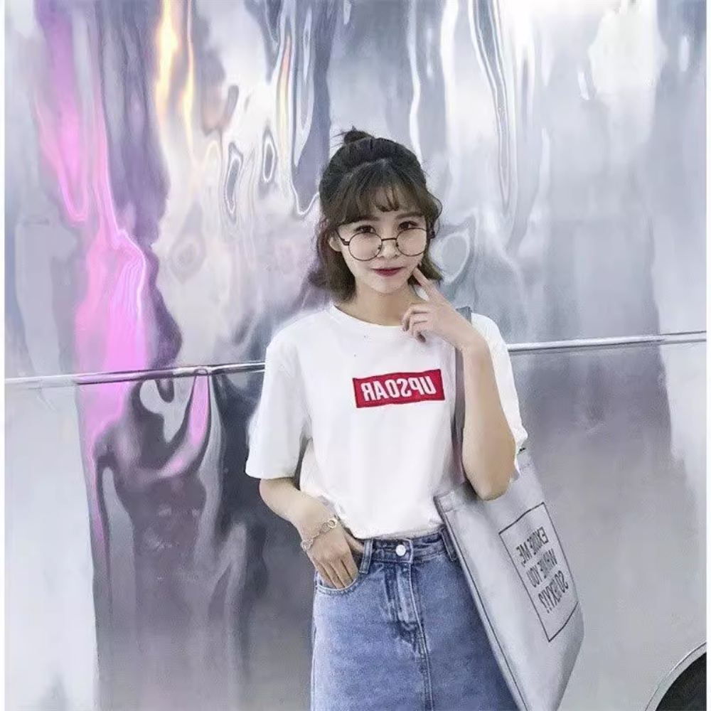 Áo Thun Tay Ngắn Dáng Rộng Phong Cách Hàn Quốc Thời Trang Mùa Hè Cho Nam