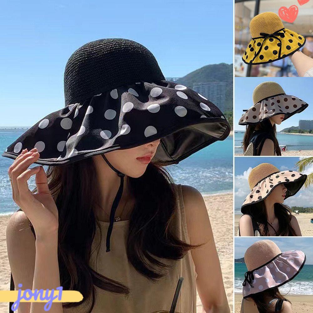 Mũ Bucket Panama Chống Nắng Chống Tia UV Có Thể Gấp Gọn Tiện Dụng