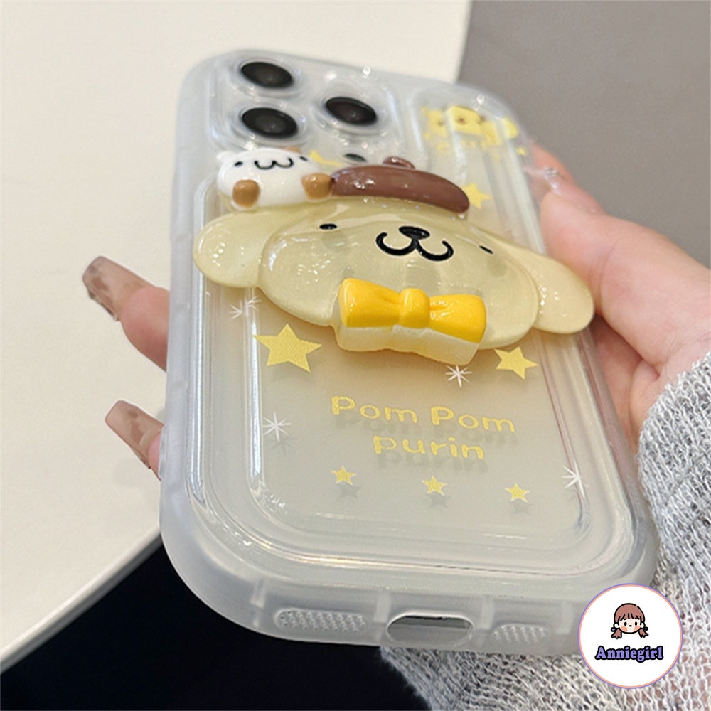 Ốp Điện Thoại TPU Dẻo Họa Tiết Hoạt Hình PomPomPuri Cho IPhone 11 14 Pro Max 13 Pro Max 12 IPhone X XS XR 7 8 Plus Ultra