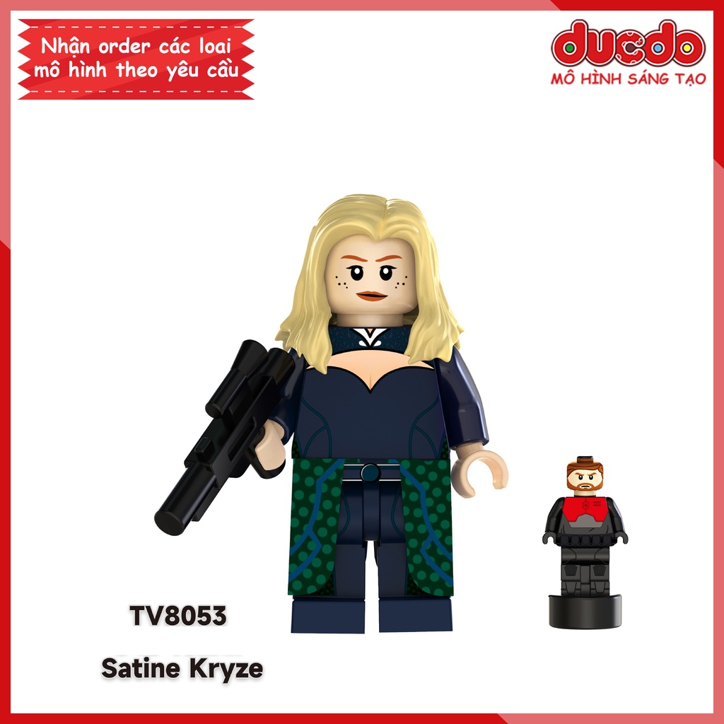 Minifigures nhân vật Chiến tranh giữa các vì sao - Đồ chơi Lắp ghép Xếp hình Mini Mô hình TV6107