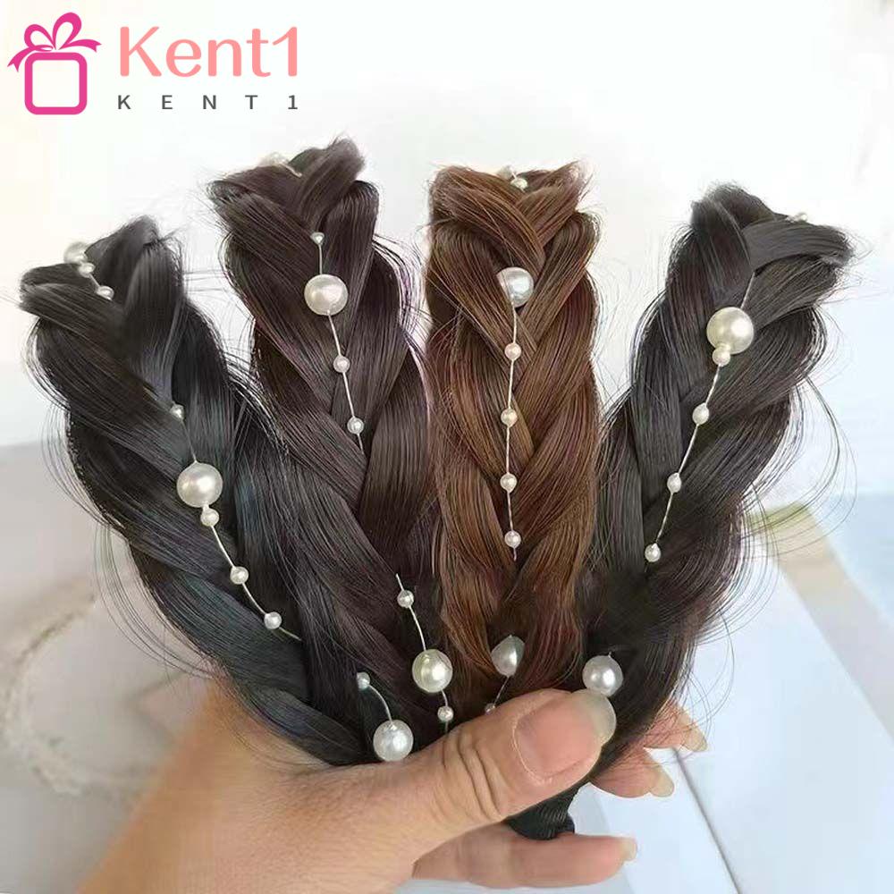 Băng Đô Cài Tóc Giả Thắt Bím Bản Rộng Chống Trượt Thời Trang Hàn Quốc Kat1