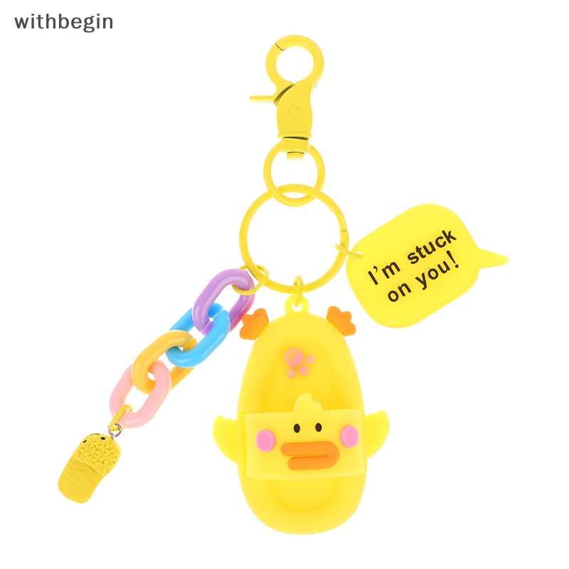 Móc Khóa Hình Dép Hoạt Hình Dễ Thương