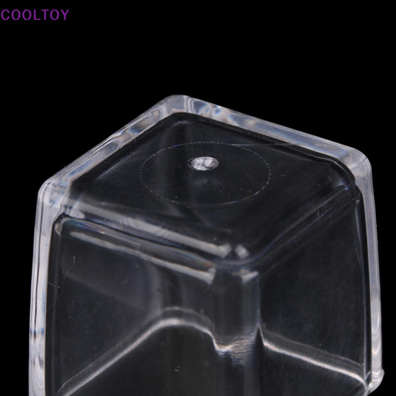 Cooltoy Hộp Đựng Kẹo Hình Vuông Trong Suốt Dành Cho Nhà Búp Bê 1 / 12