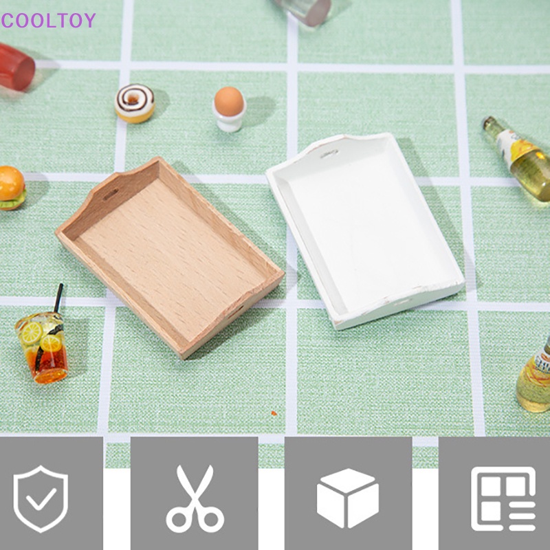 Cooltoy Khay Đựng Trái Cây mini Tỉ Lệ 1: 12 Trang Trí Nhà Búp Bê