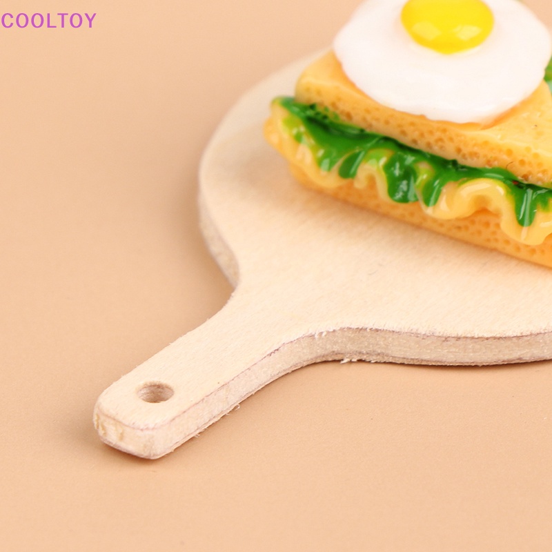 Cooltoy Mô Hình Bánh Ngọt Mini Tỉ Lệ 1 / 12 Trang Trí Nhà Búp Bê