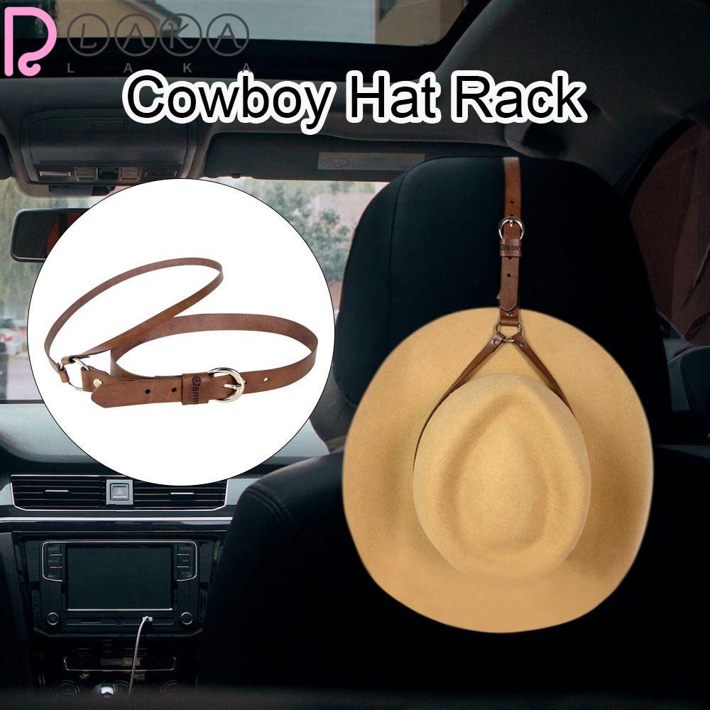 Giá Đỡ Trưng Bày Mũ Cao Bồi Bằng Da PU Tiện Dụng Cho Xe Hơi