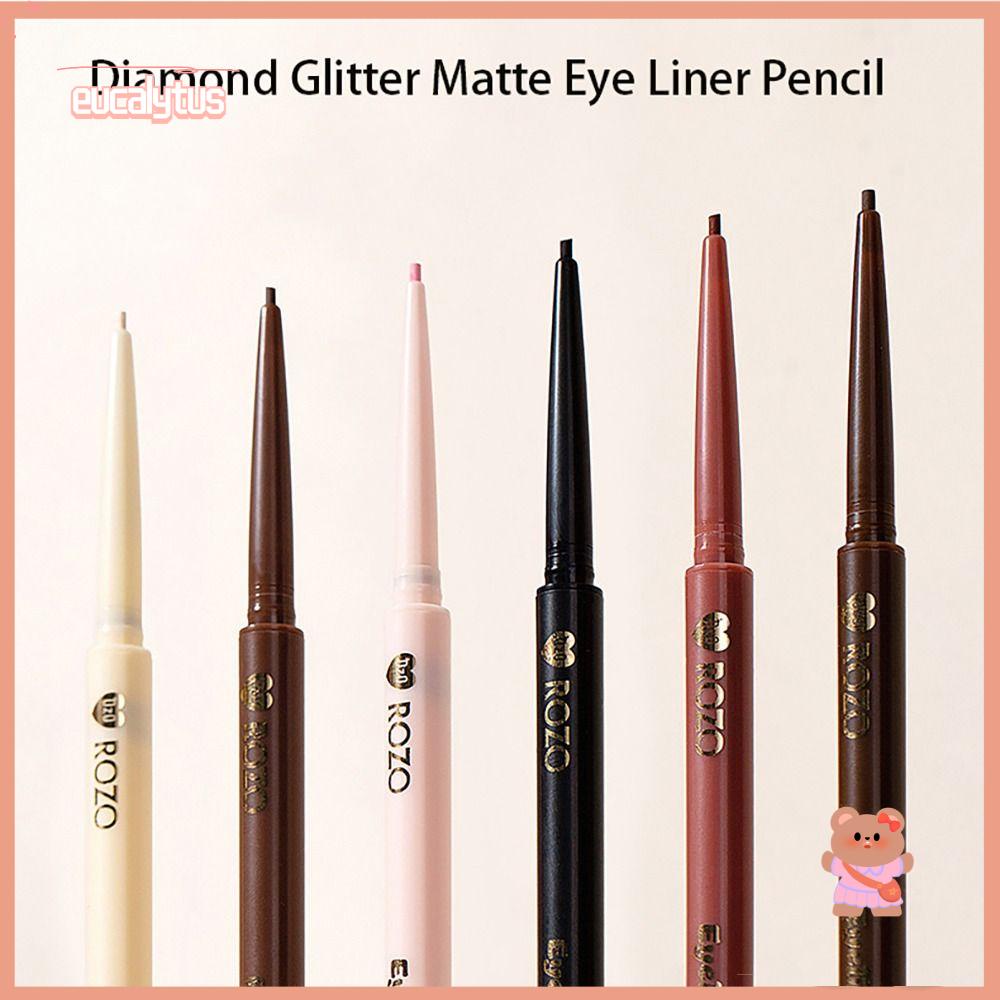 Bộ 2 Bút Kẻ Mắt Dạng Gel Mịn Mượt Trang Điểm Mắt Bắt Sáng Lâu Trôi Không Gây Choáng