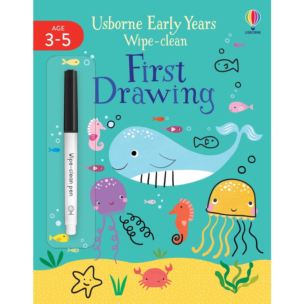 Usborne Early Years Wipe-Clean First Drawing