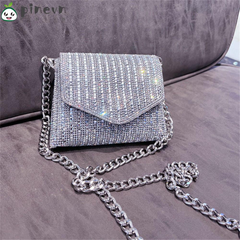 Túi Xách Dây Đeo Xích Kiểu Dáng Sang Trọng|Ví Cầm Tay Thời Trang Xinh Xắn Cá Tính