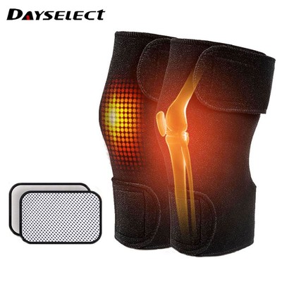 DAYSELECT Cặp đệm đầu gối tự giữ ấm 9 nam châm hỗ trợ làm giảm đau khớp gối
