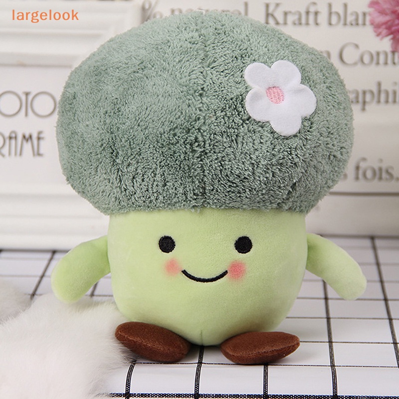 1 Đồ chơi nhồi bông Hình Rau Củ Quả Bắp Broccoli Hoạt Hình