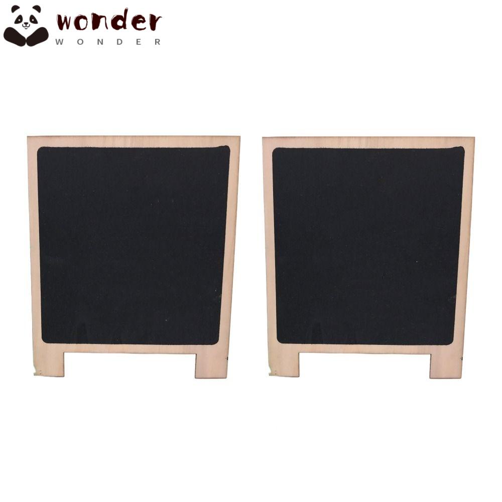 Bảng Đen Mini Khung Gỗ Trơn Dùng Trang Trí Nhà Hàng / Tiệc Cưới