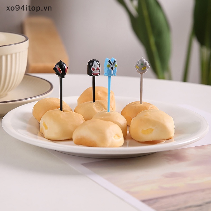 Set 7 Nĩa Ăn Trái Cây Hình Động Vật Đáng Yêu