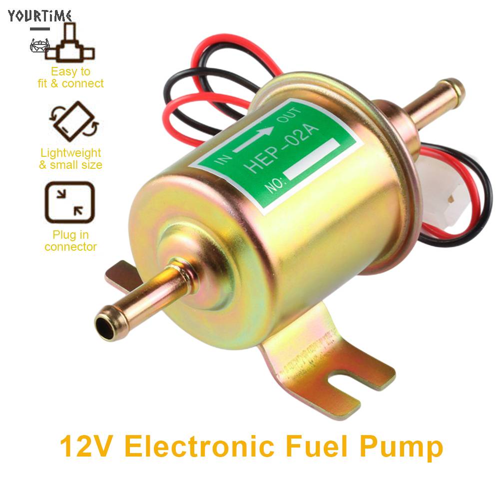 Bơm Nhiên Liệu Điện Tử 12V Thông Dụng Cho Xe Hơi