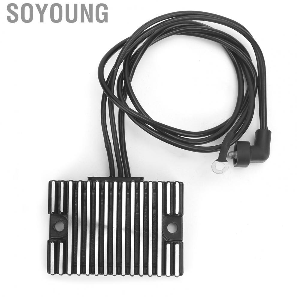 Soyoung Voltage Regulator Aluminium Alloy Rectifier 74519‑88 H1988 Fit for Big Twin models 1989-1999