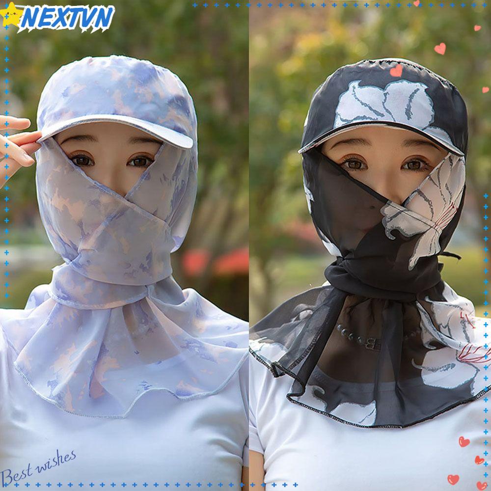 1 Mũ Bucket Balaclava Che Mặt Vành Rộng Che Mặt Vành Cổ Dùng Khi Đi Xe Đạp Ngoài Trời Vào Mùa Hè