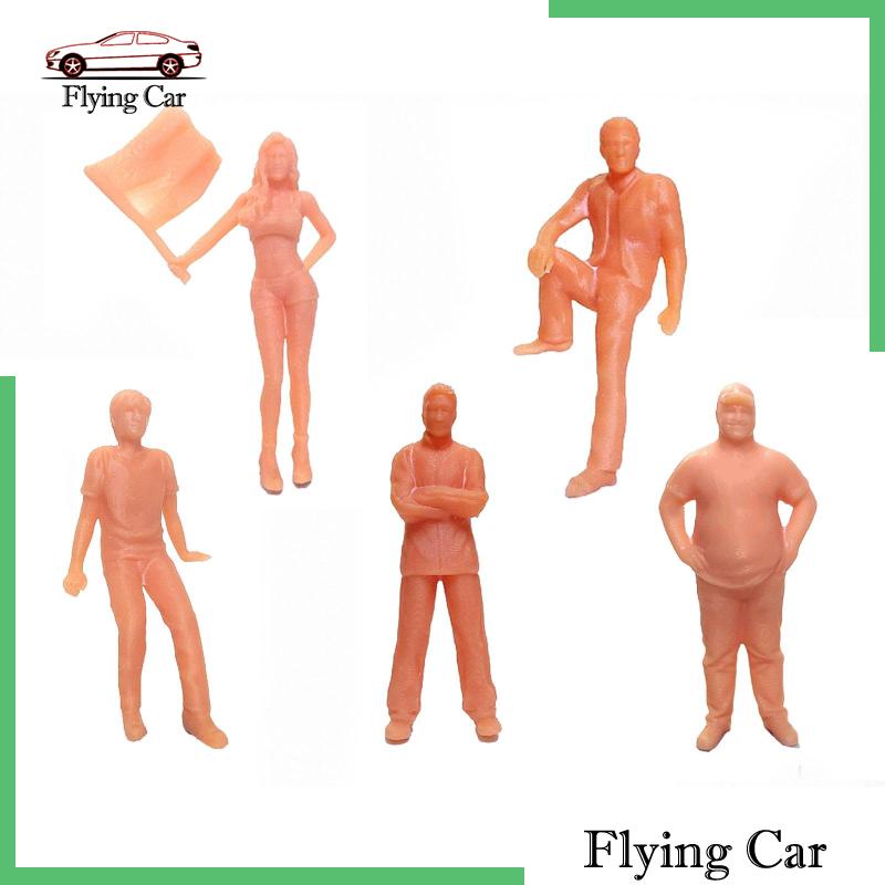 [Lzdjfmy2] 5 Mô Hình Người Tỉ Lệ 1 / 64 Trang Trí Tiểu Cảnh DIY