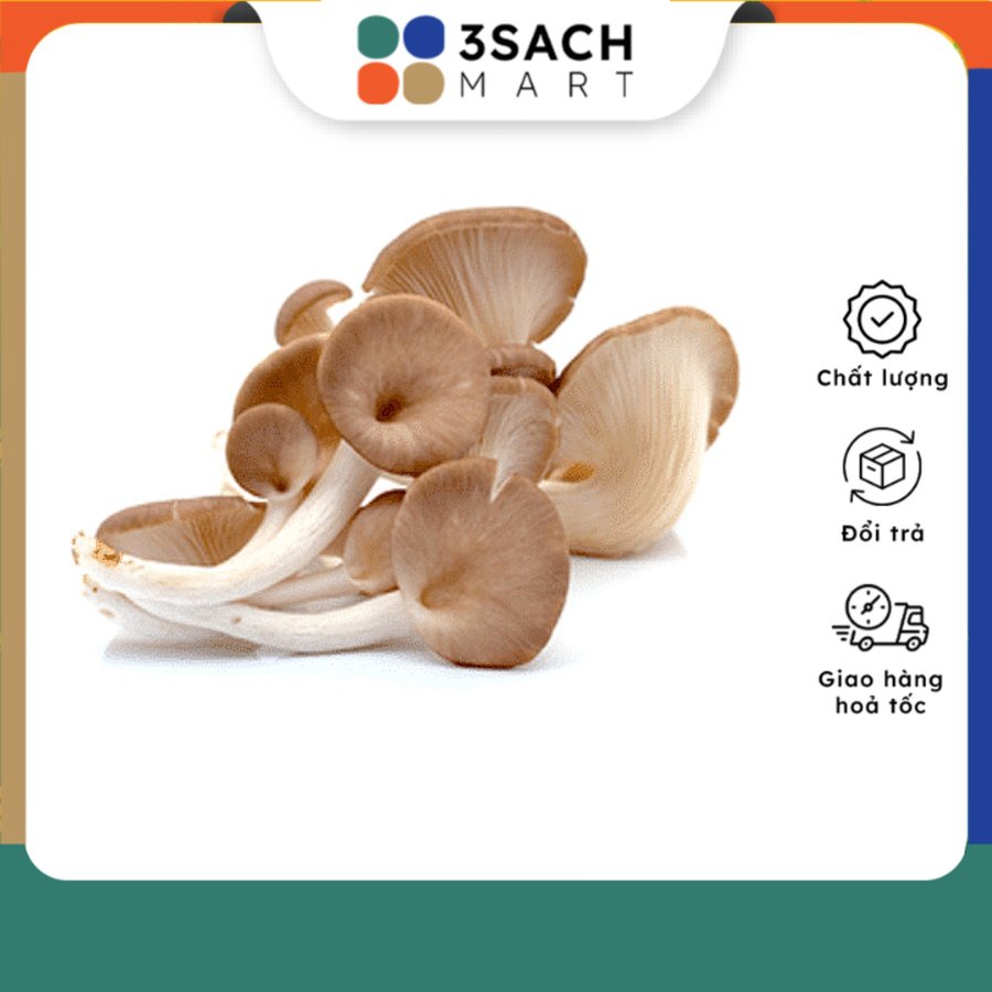 Nấm Bào Ngư Xám THT (Khay 200g)
