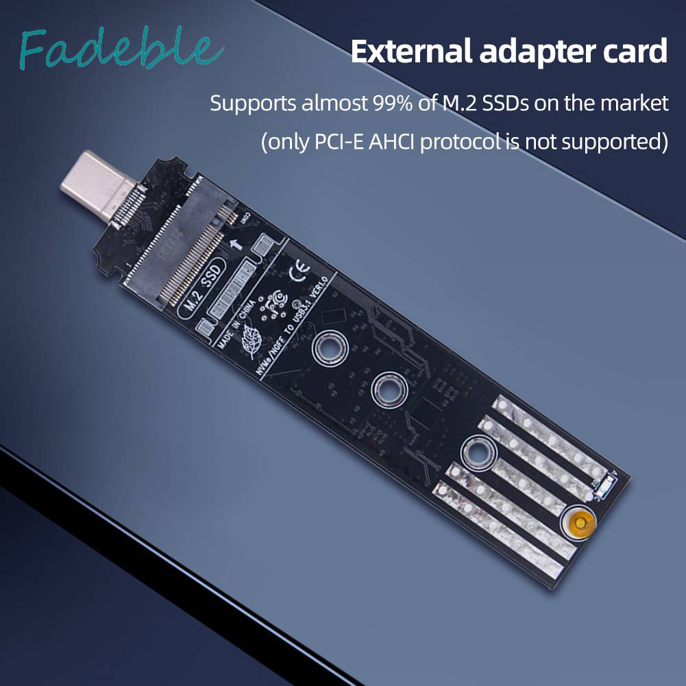 Đầu Chuyển Đổi NVMe Sang Type C M.2 USB C Cho Almost M.2 (NGFF) NVMe / SATA SSD