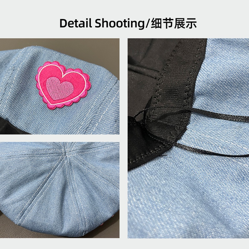 Mũ Beret Cao Bồi Nhật Bản Ngọt Ngào Dễ Phối Đồ Cho Nữ