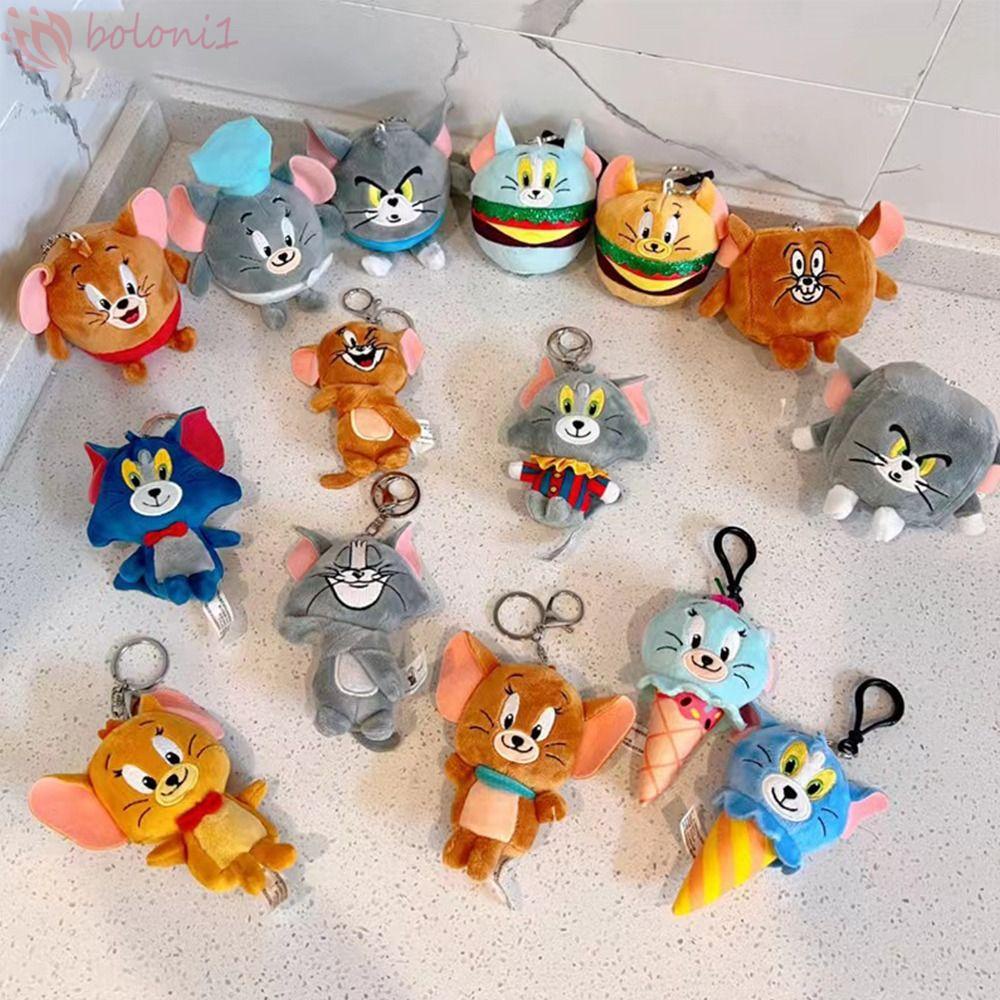 Móc Khóa Hình Búp Bê Nhồi Bông Phong Cách Hàn Quốc Độc Đáo