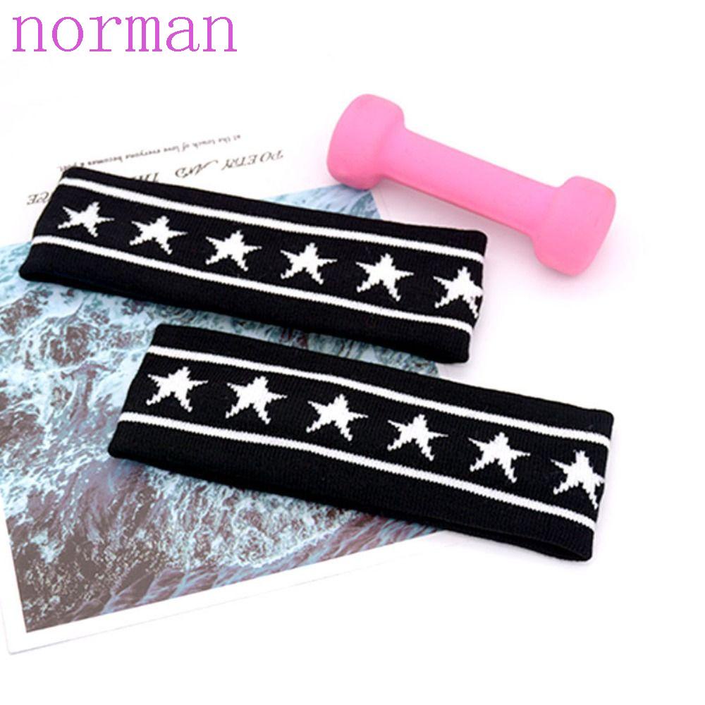 Băng Đô Thể Thao Chất Liệu Cotton Thấm Hút Mồ Hôi Họa Tiết Kẻ Sọc Cho Nam