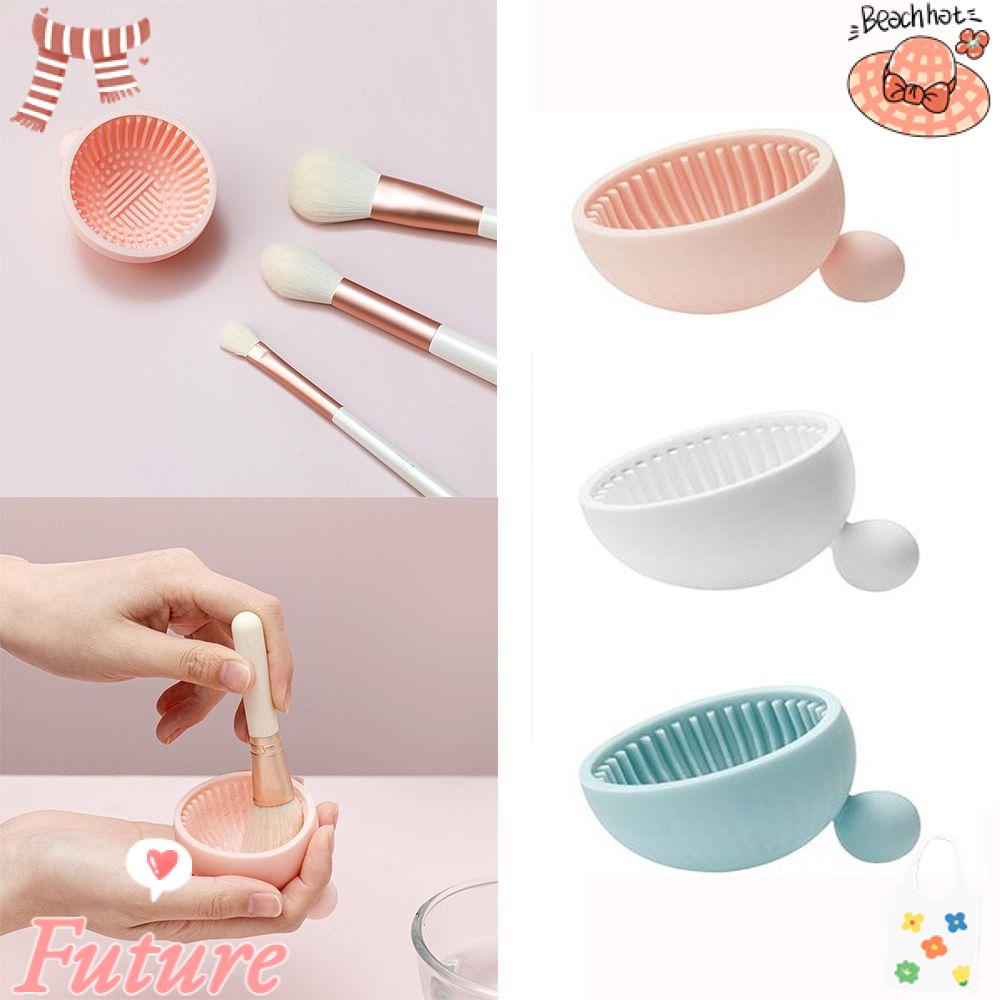 Miếng Silicone Vệ Sinh Cọ Trang Điểm Tiện Dụng