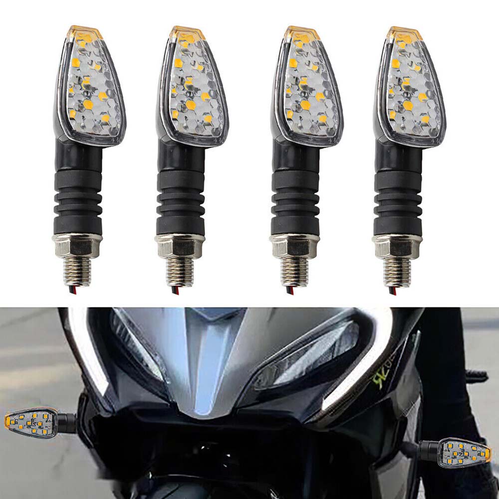Set 4 Đèn Xi Nhan 9LED Cho Xe Mô Tô